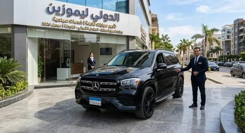 إيجار عربية بسعر مناسب للعين السخنة من الدولي ليموزين 2026