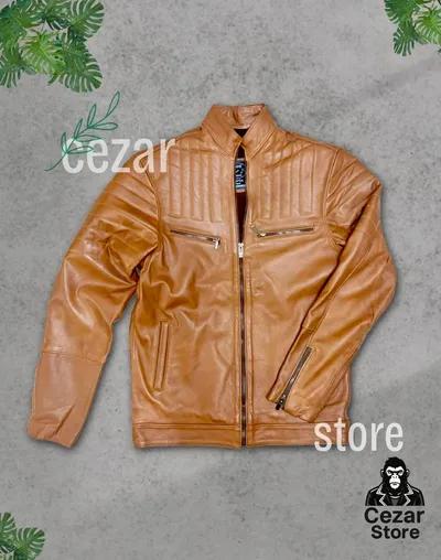 جاكت جلد طبيعي ضاني ( متاح الشحن ) متاح هافان و اسود في المطرية, القاهرة - 0 EGP