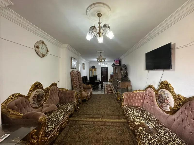 🏡 شقة 140متر مفروشة للإيجار في الإبراهيمية 📍 تاني نمرة من البحر