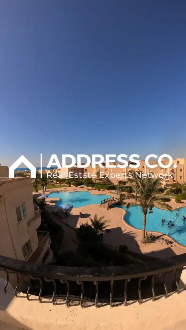 شاليه 109م للبيع في قرية هايدي | Pool View + رؤية بحر من الروف | 300م