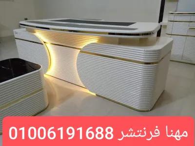 للإدارات مكتب مودرن أبيض مدير فاخر in Mohandessin, Giza - 16,500 EGP