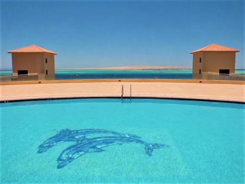 شقة غرفة وصالة87 متر pool view فى edge view ب sheraton بالغردقة