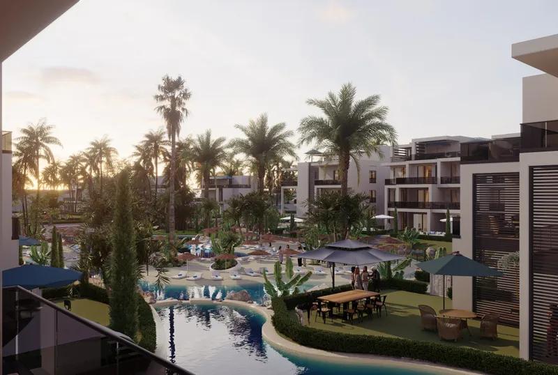 شقة غرفة و صالة 75 متر ب One 7 بطريق القري بالغردقة