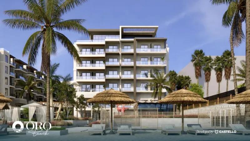 شقة غرفة وصالة 78 متر فى Oro Beach Resort بالغردقة