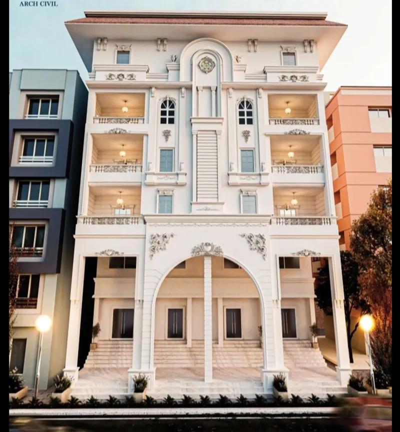 شقه للبيع في دمياط الجديده في شارع الصحبجيه