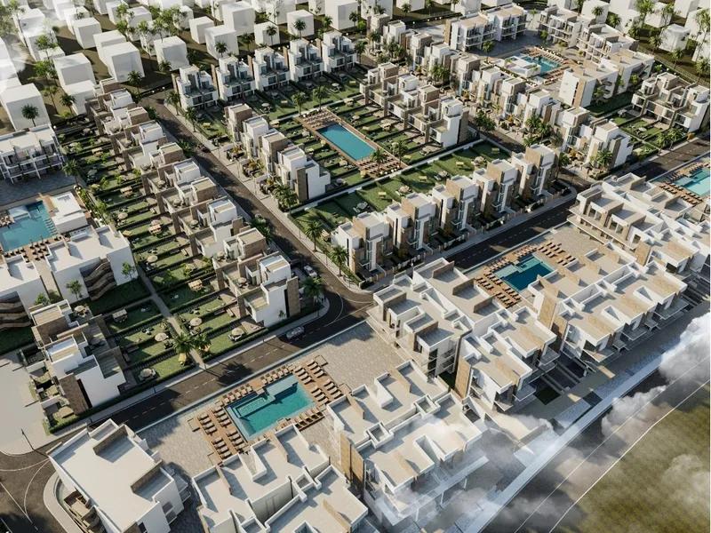 شقه فيو حمام سباحه مساحتها 82 متر مربع الدور الاول مقدم 25%