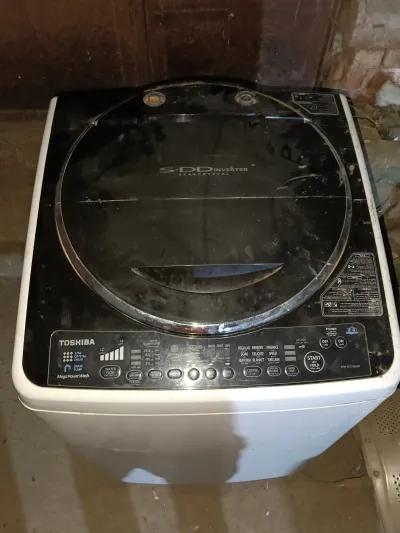 غساله توشيبا 17 كيلو فوق اتوماتيك انفرتر in Zefta, Gharbia - 13,000 EGP