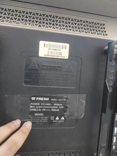 شاشه فريش اسمارت 43 في حلوان, القاهرة - 9,000 EGP