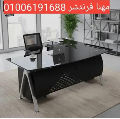 مكتب زجاج سيكوريت مقاس 140 جودة مميزة فاخر in Mohandessin, Giza - 4,900 EGP