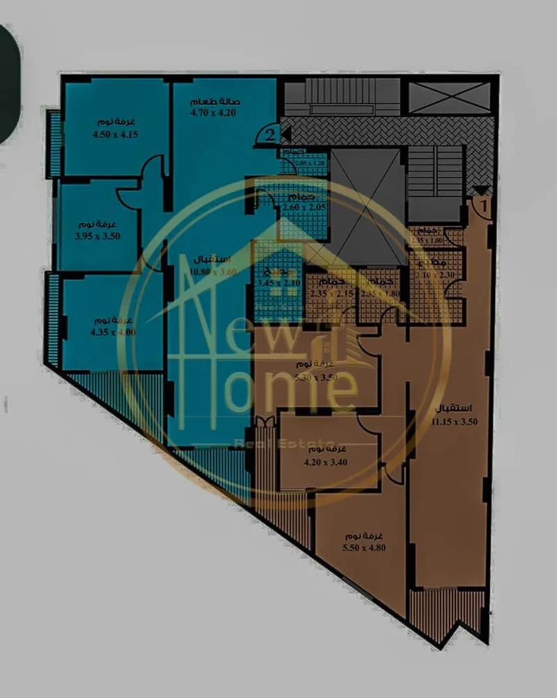 شقه متميزه للتمليك بسبورتنج