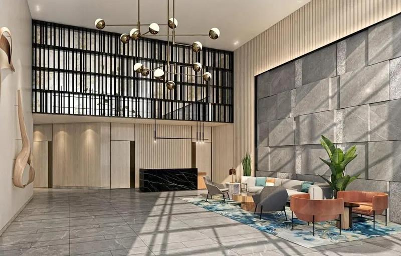 عائد بالدولار شقة فندقية للبيع متشطبة ف قلب مصر الجديدة شارع الثورة