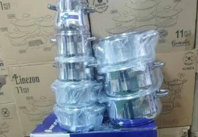 تصفيات طقم حلل الدهان التركي ٨ قطعة في المنتزه, الإسكندرية - 1,750 EGP