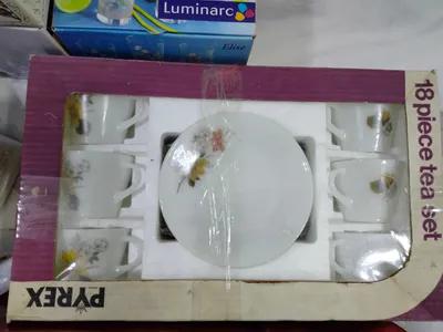 طقم اركوبال فرنساوى ١٨ قطعة ماركة بايركس الاصلى للبيع في جسر السويس, القاهرة - 1,500 EGP