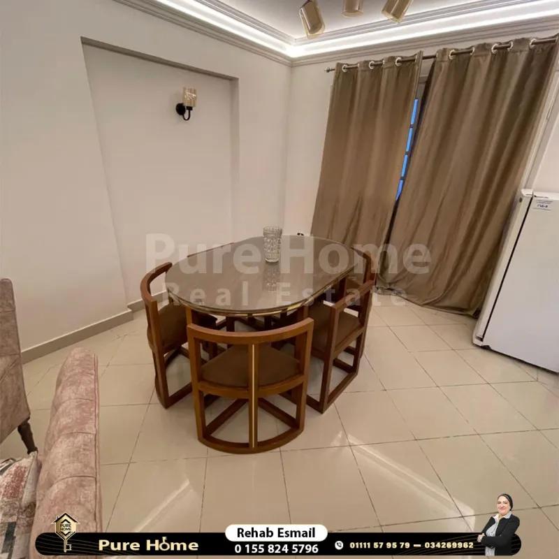 شقة للايجار المفروش - سموحة - امام جامعه فاروس