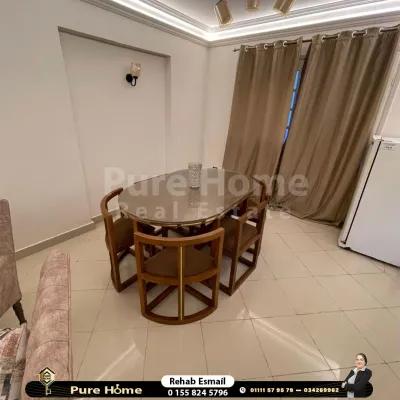 شقة للايجار المفروش - سموحة - امام جامعه فاروس