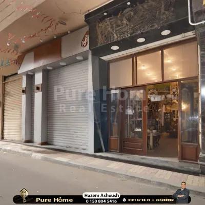 محل تجاري للبيع - الإبراهيمية - متفرع من اللاجتية in Al Ibrahimiyyah, Alexandria - 4,950,000 EGP