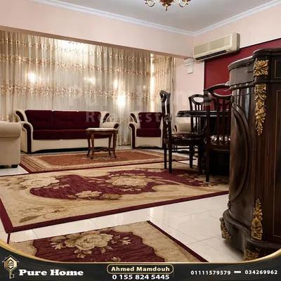 شقة للايجار المفروش - سموحة - تعاونيات سموحة in Smouha, Alexandria - 17,500 EGP