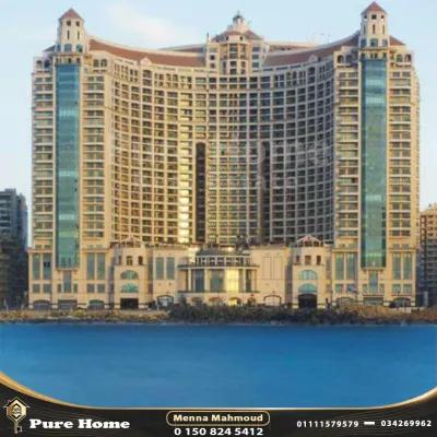 شقة للايجار المفروش الفورسيزون في سان ستيفانو, الإسكندرية - 125,000 ج.م