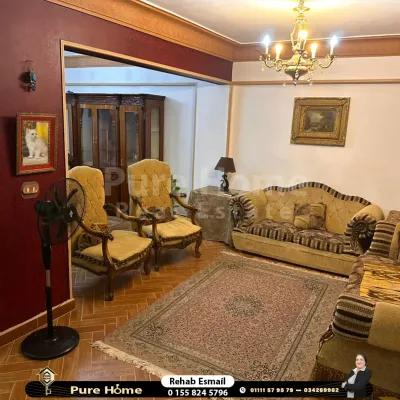 شقة للايجار المفروش سموحة - شارع النصر