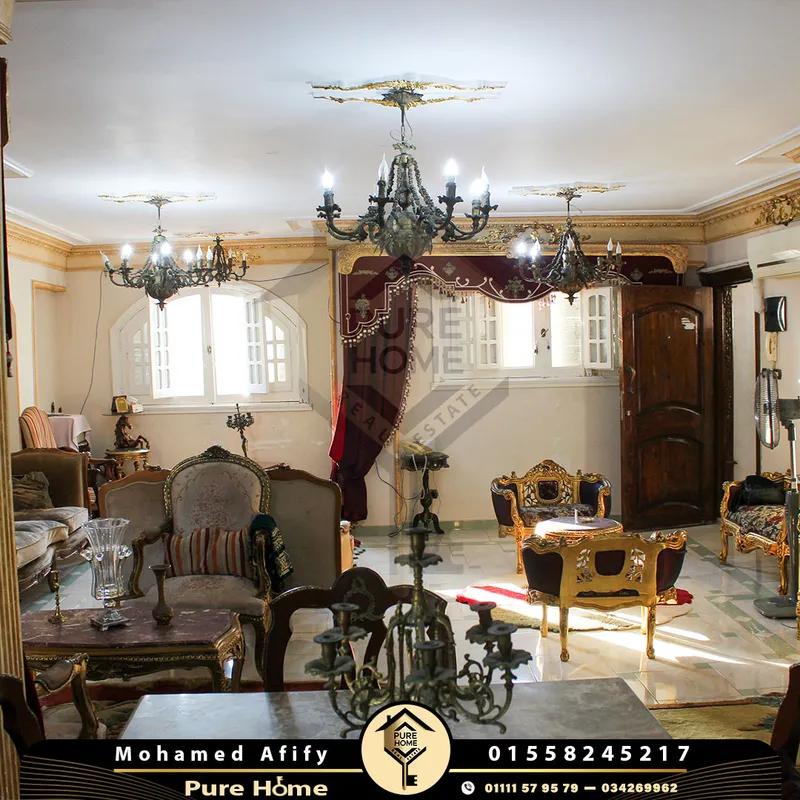 شقة للبيع 160 م – لوران – متفرع من شارع شعراوى