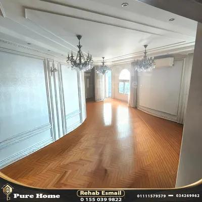 شقة للايجار - سموحة شارع فوزي معاذ in Smouha, Alexandria - 35,000 EGP