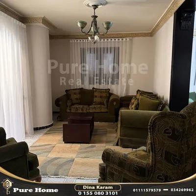 شقة للايجار المفروش - سموحة in Smouha, Alexandria - 25,000 EGP