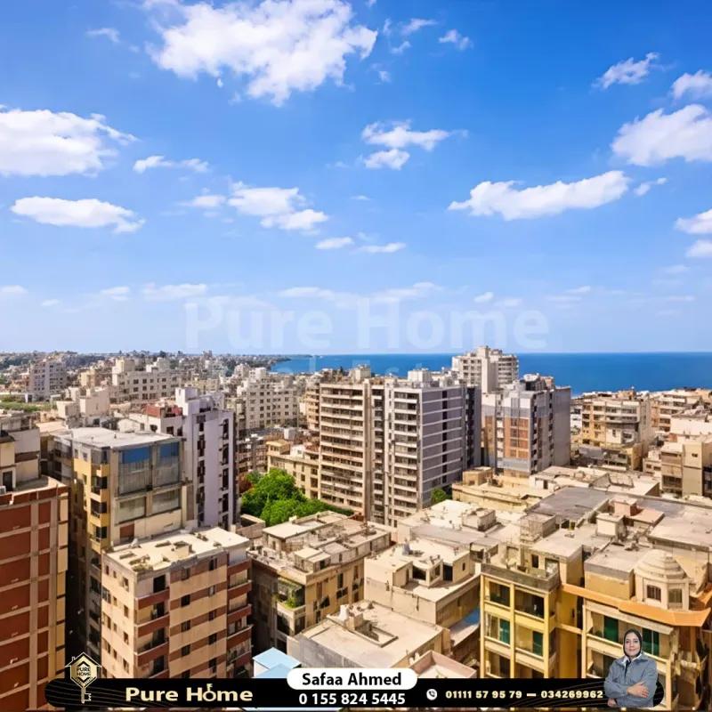 شقة للايجار - سبورتنج - خطوات من نادي سبورتنج