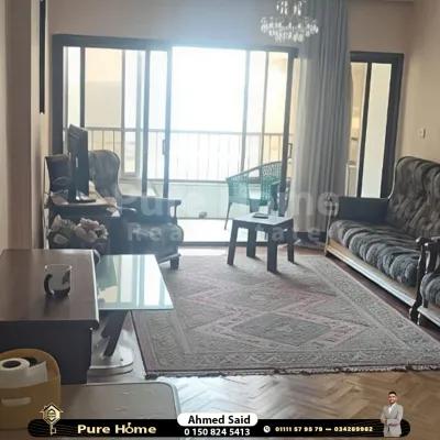 شقة للايجار المفروش - سيدي جابر- عمارات الظباط في سيدي بشر, الإسكندرية - 25,000 ج.م