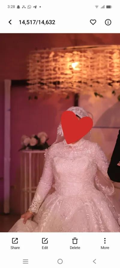 فستان اتلبس مرة واحدة بالطرحة في مدينة الإسماعيلية, الإسماعيلية - 9,000 EGP