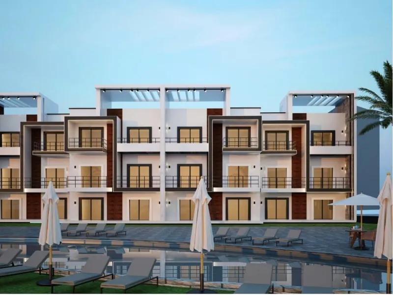 شقة غرفة و صالة بحديقة خاصة