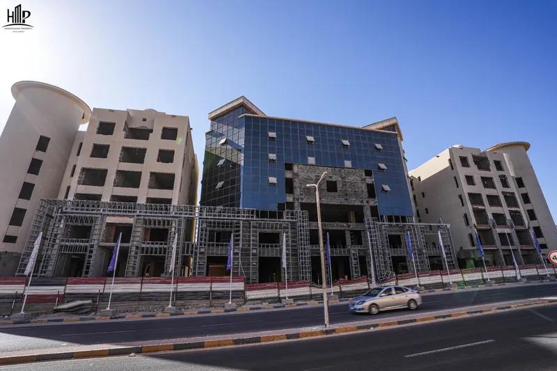 شقة 97م² أوضة وصالة بإطلالة على حمام السباحة منتجع أتلانتس