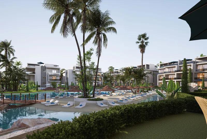 شقة 110م بجاردن خاص غرفتين وصالة في One7 الغردقة