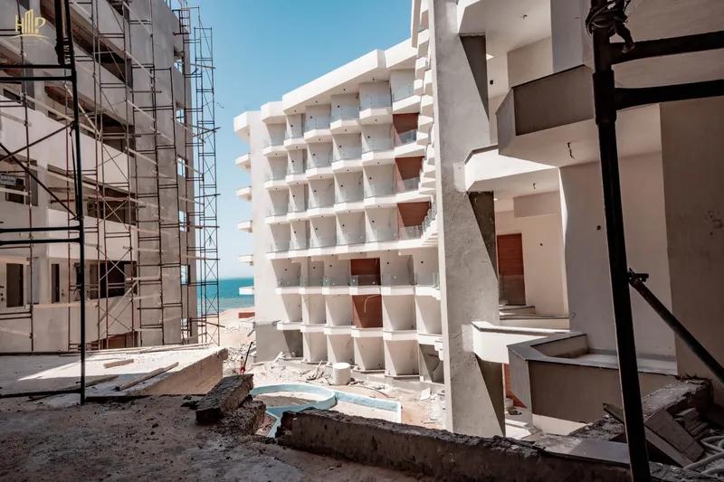 شقة 76م² أوضة وصالة بإطلالة بحر ومسبح ستوريا ديل ماري