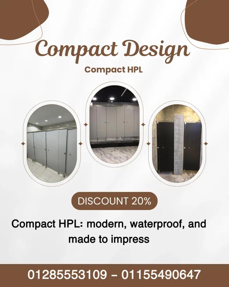 توريد و تركيب الكومباكت HPL