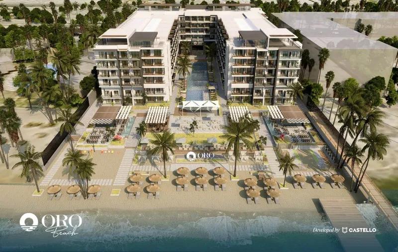 شقة 69م² غرفة نوم واحدة بإطلالة جانبية على البحر Oro Beach Resort