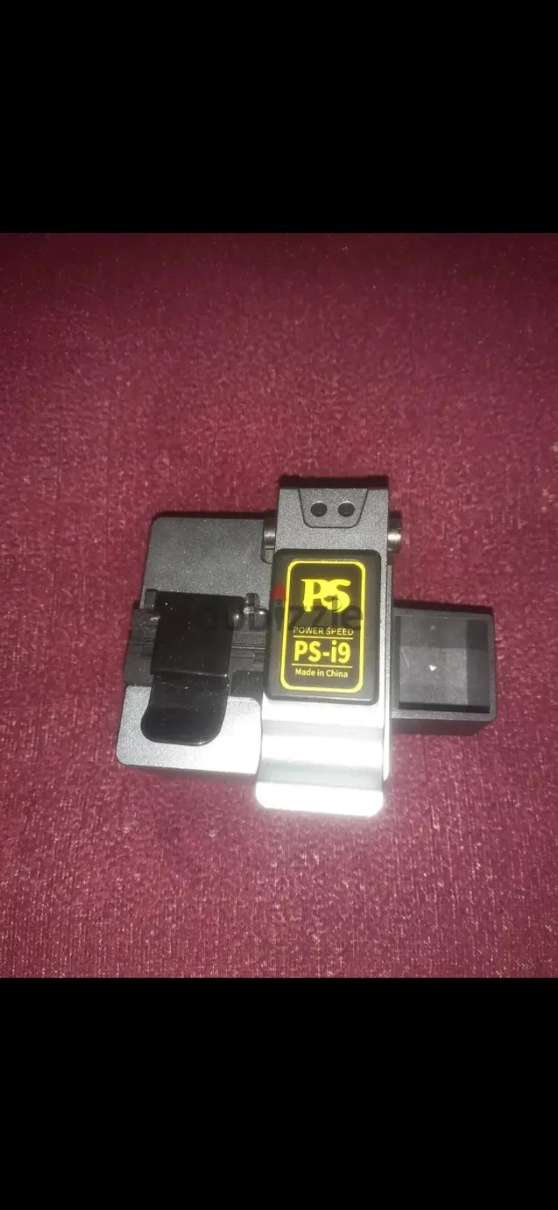 قاطع ألياف بصرية Power Speed PS-i9 عالي الدقة (بحالة ممتازة)