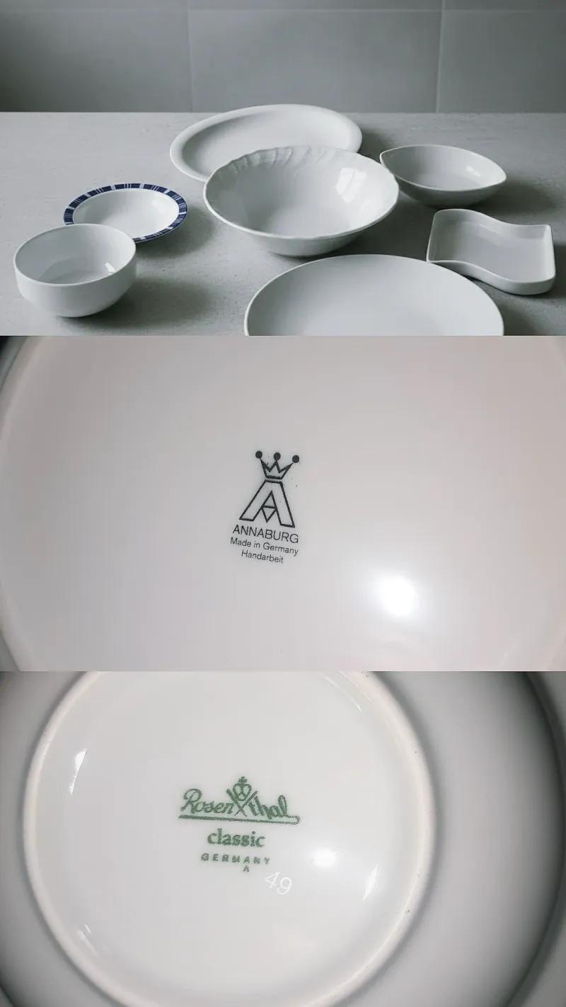 اطباق بروسلين الماني اصلي: Seltmann .