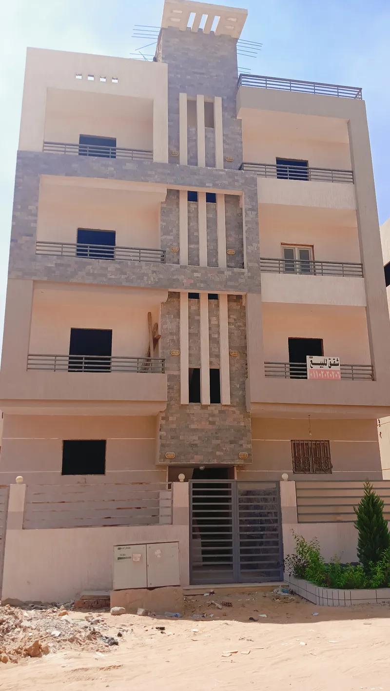 شقة للبيع بالمنطقة السادسة بالحي المتميز بمدينة بدر -طريق السويس