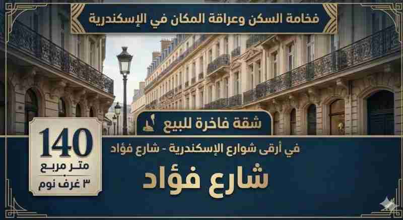شقة للبيع في محطة الرمل