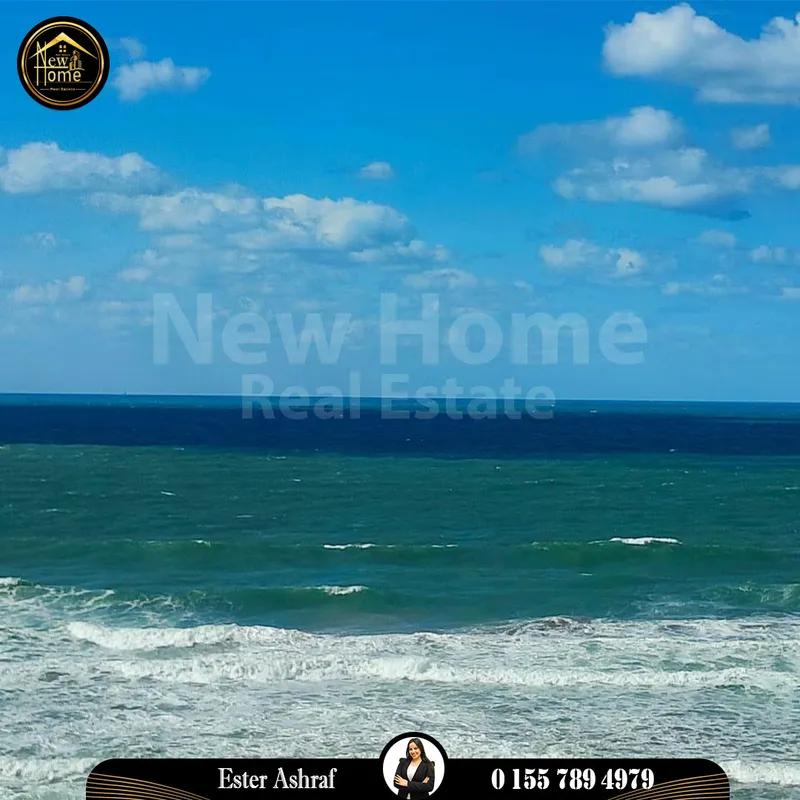 شقة للبيع 100 م – سبورتنج – على البحر مباشرة