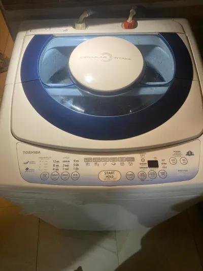 غساله توشيبا فوق اتوماتيك بضمان العربي 10كيلو في حدائق حلوان, القاهرة - 8,000 EGP