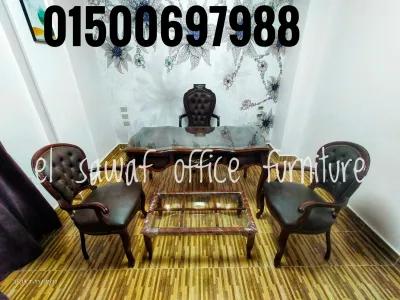 غرفه وازريه مكتب كلاسيك خشب زان احمر روماني مطعم بالنحاس in Gesr Al Suez, Cairo - 16,500 EGP