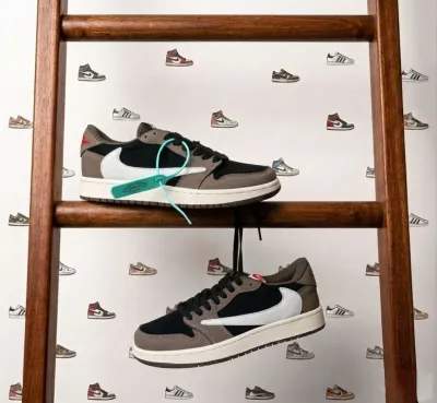 كوتشي ميرور Air Jordan 1 Low Travis Scott