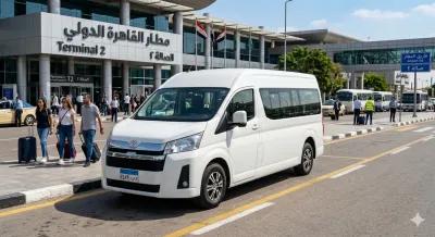 Rent Toyota Hiace: Cairo Airport to New Alamein