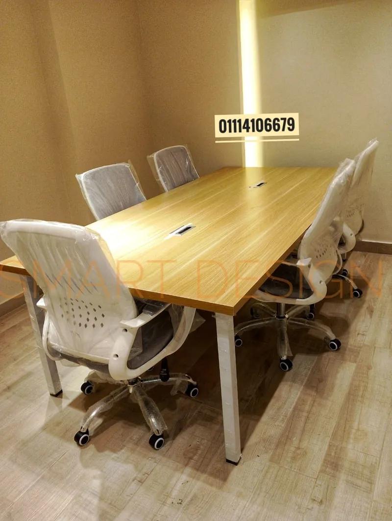 ترابيزة اجتماعات - meeting table - طاولة اجتماعات - اثاث مكتبي