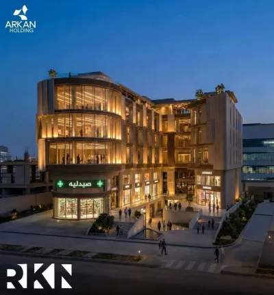 مكتب اداري في مول اركان 70 الف للمتر تشغيل مبدئي خلال 6شهور