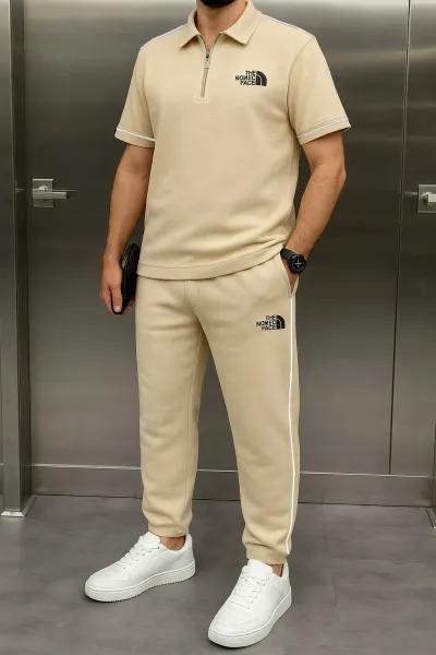 ترنج رياضي بسوستة مقاسات حتى 90 كيلو Sporty Zipper Tracksuit في السيوف, الإسكندرية - 480 EGP