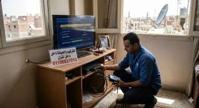 تركيب شبكة بث هوائي في التجمع الخامس in New Cairo, Cairo - 150 EGP