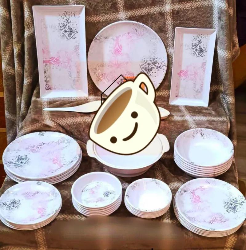 طقم ميلامين 42قطع حراري