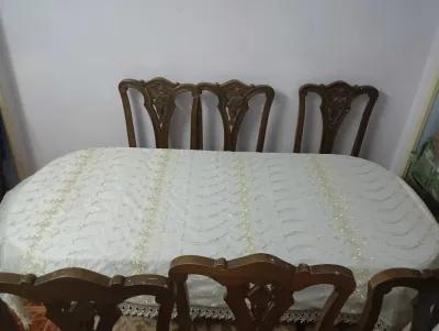 ترابيزة +٦كراسي+ مفرشين in Basateen, Cairo - 1,500 EGP
